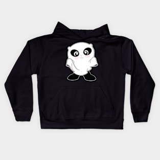 Cute Ghost Panda Funny Halloween T Shirt Gifts Kids Hoodie